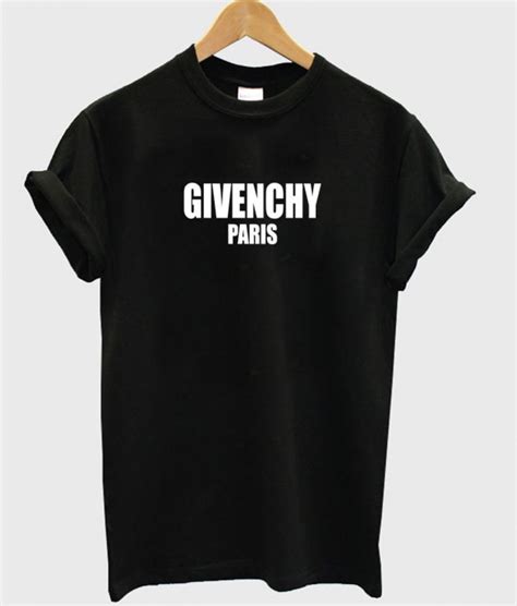 givenchy paris red t shirt